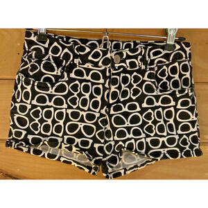 Total Girl Shorts Size 12 Regular Glasses Themed